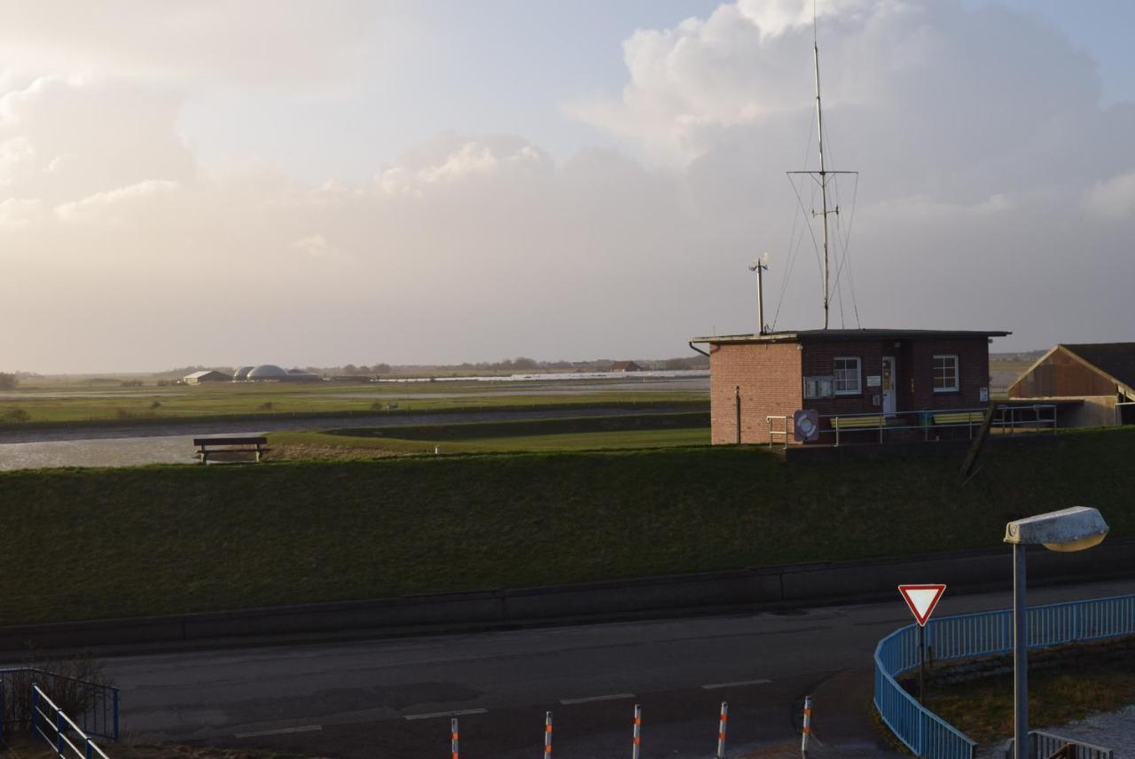 Heimathafen Ueber Hafen-Pub Lägenhet Pellworm Exteriör bild