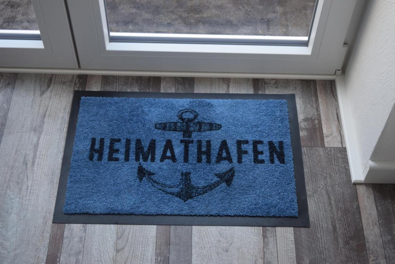 Heimathafen Ueber Hafen-Pub Lägenhet Pellworm Exteriör bild