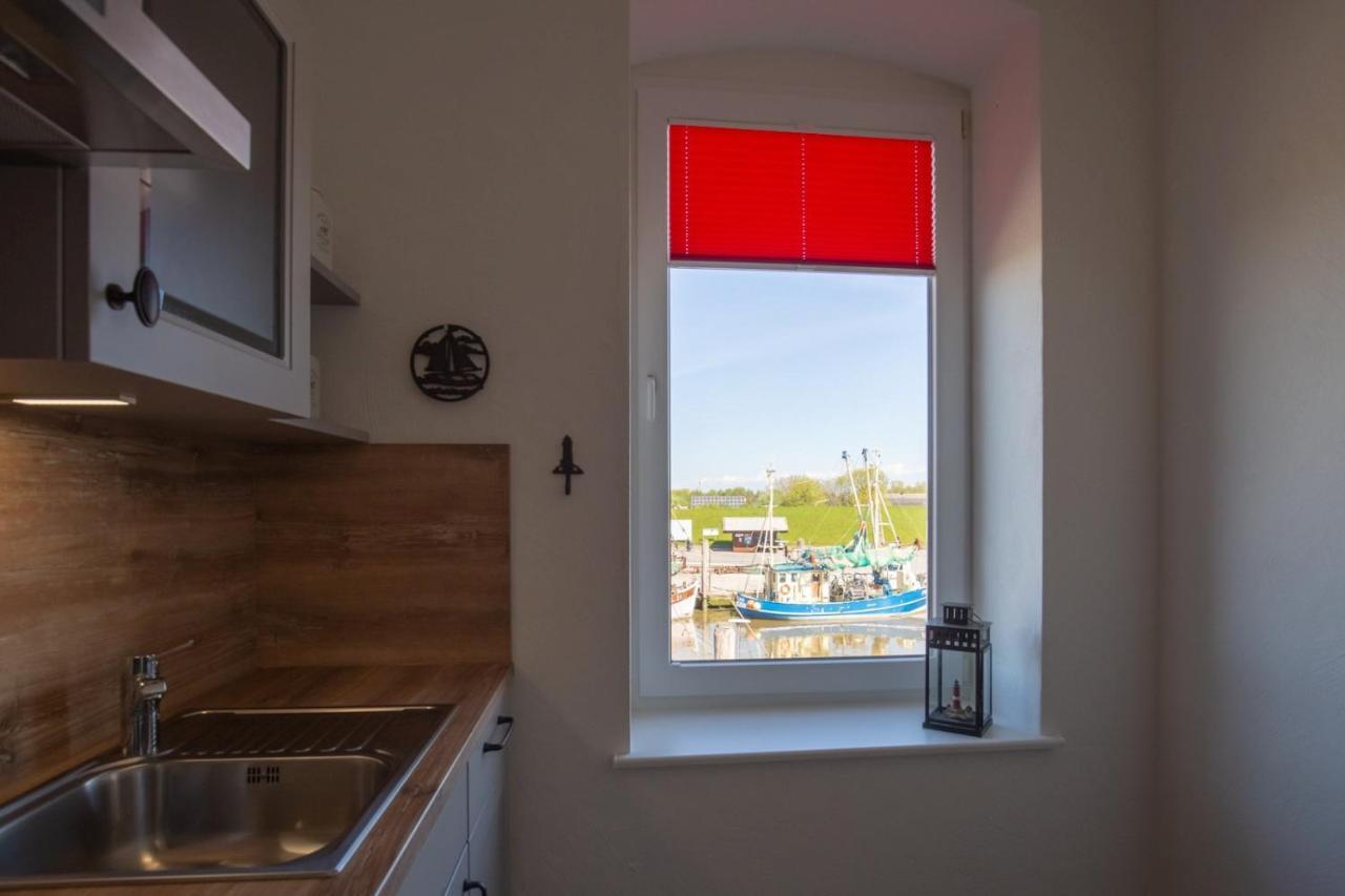 Heimathafen Ueber Hafen-Pub Lägenhet Pellworm Exteriör bild
